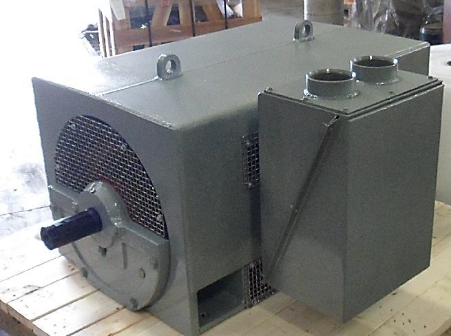 500 HP ammonia compressor recertified electric motor