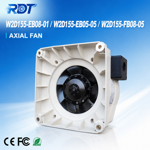 AC Axial Fan 150mm Spindle Motor Inverter Cooling Continuous Duty