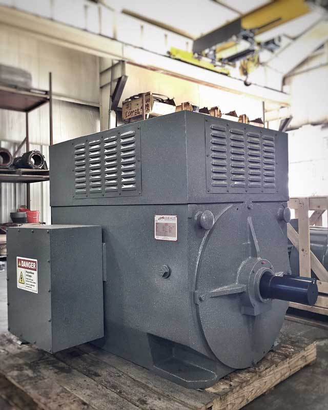 Custom motor shaft machining